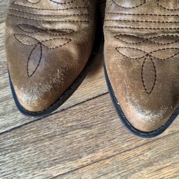 Coconuts by Matisse Blue and Brown cowboy western Boots - Picture 5 of 7